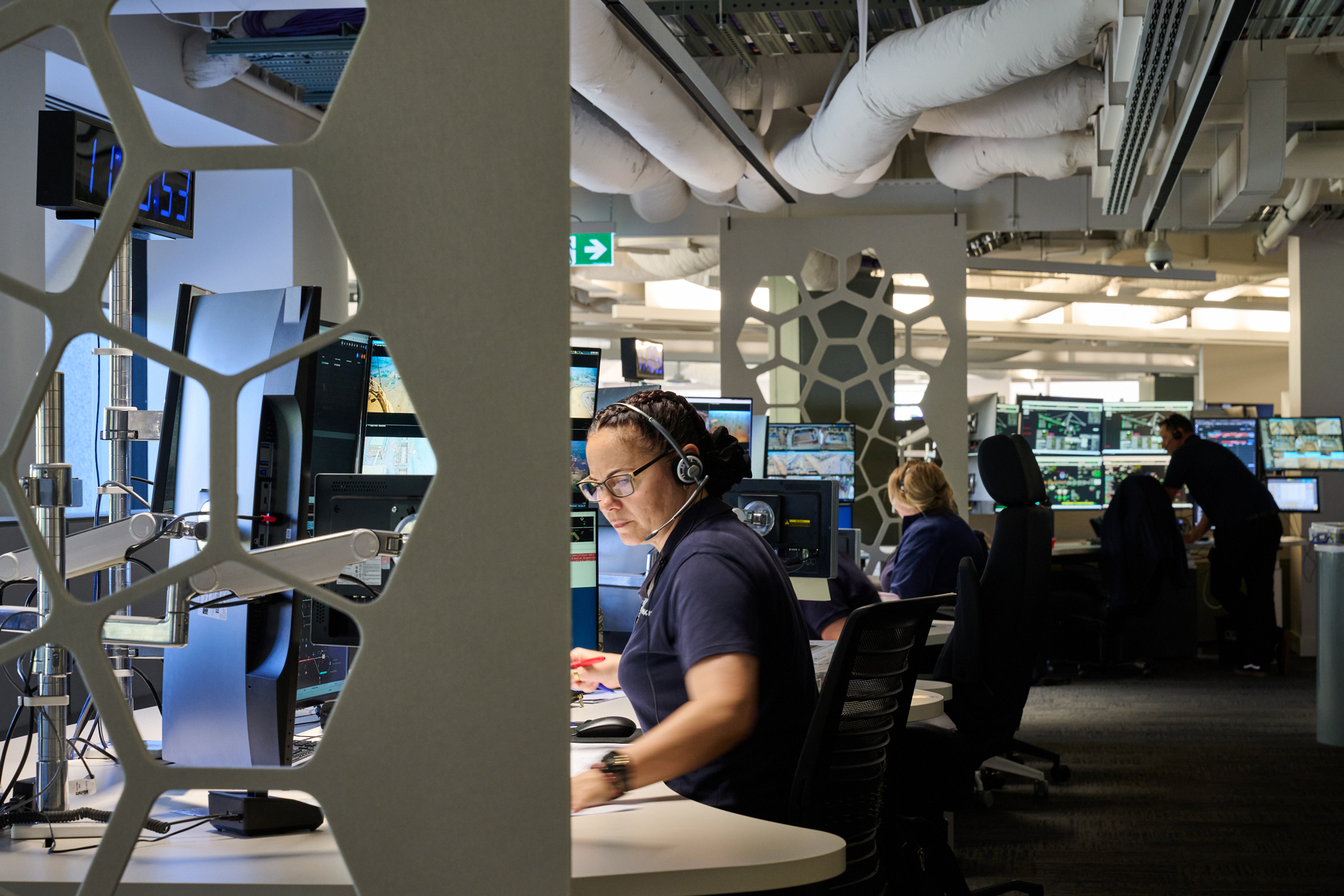 Control Room and Trader Desks