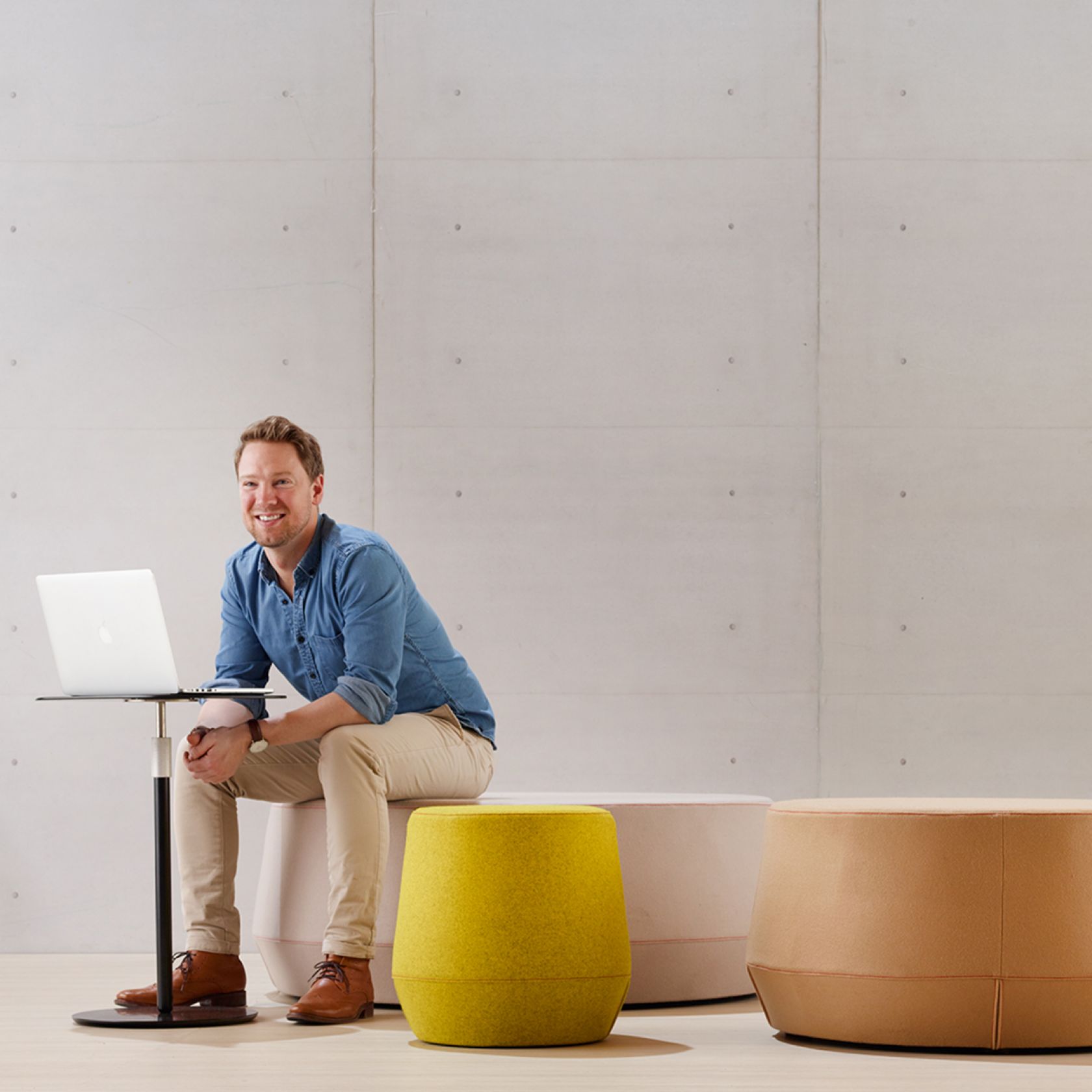 person, sitting, furniture, table, adult, male, man, desk, laptop, e-scooter