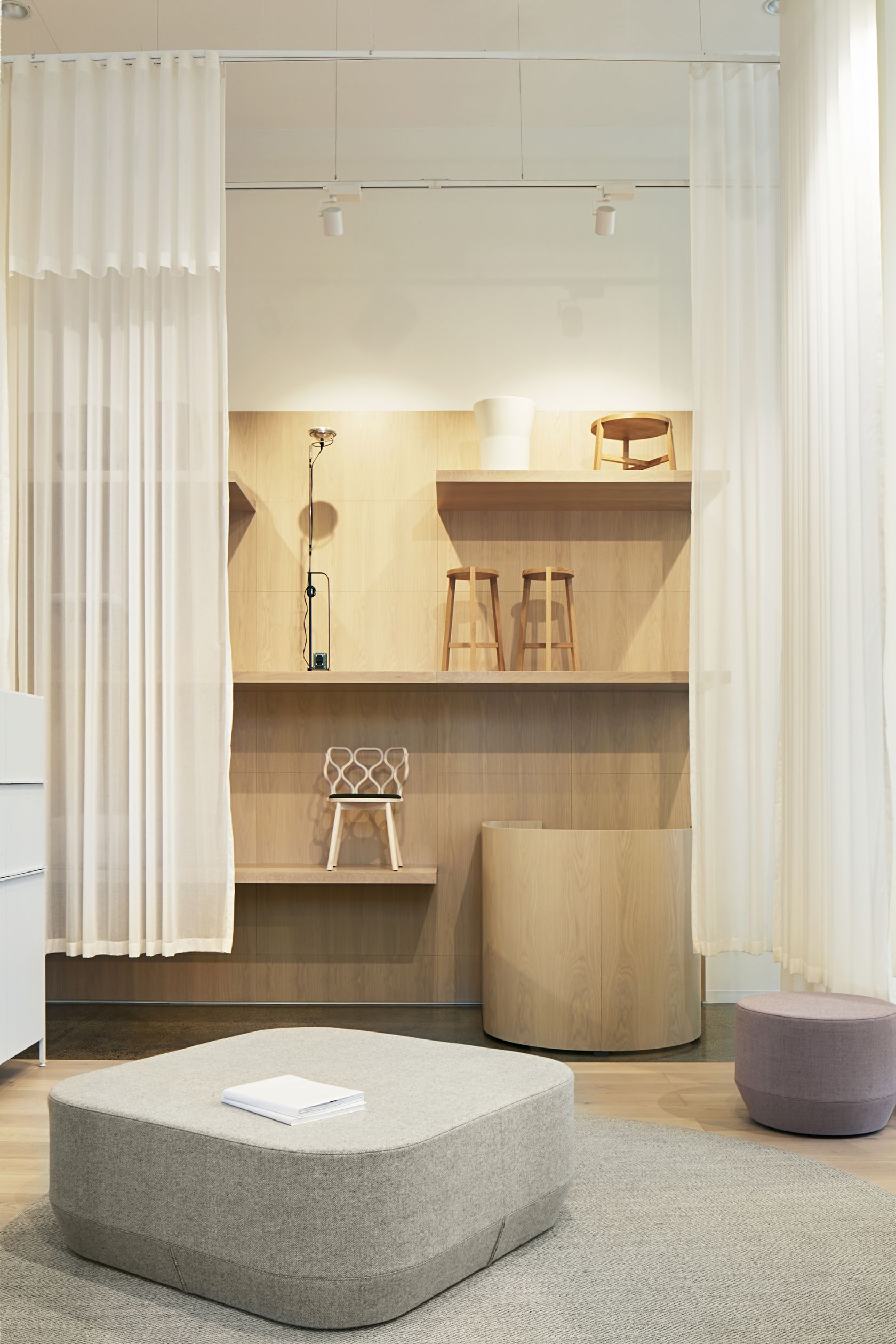 indoors, interior design, furniture, corner, table, book, publication, home decor