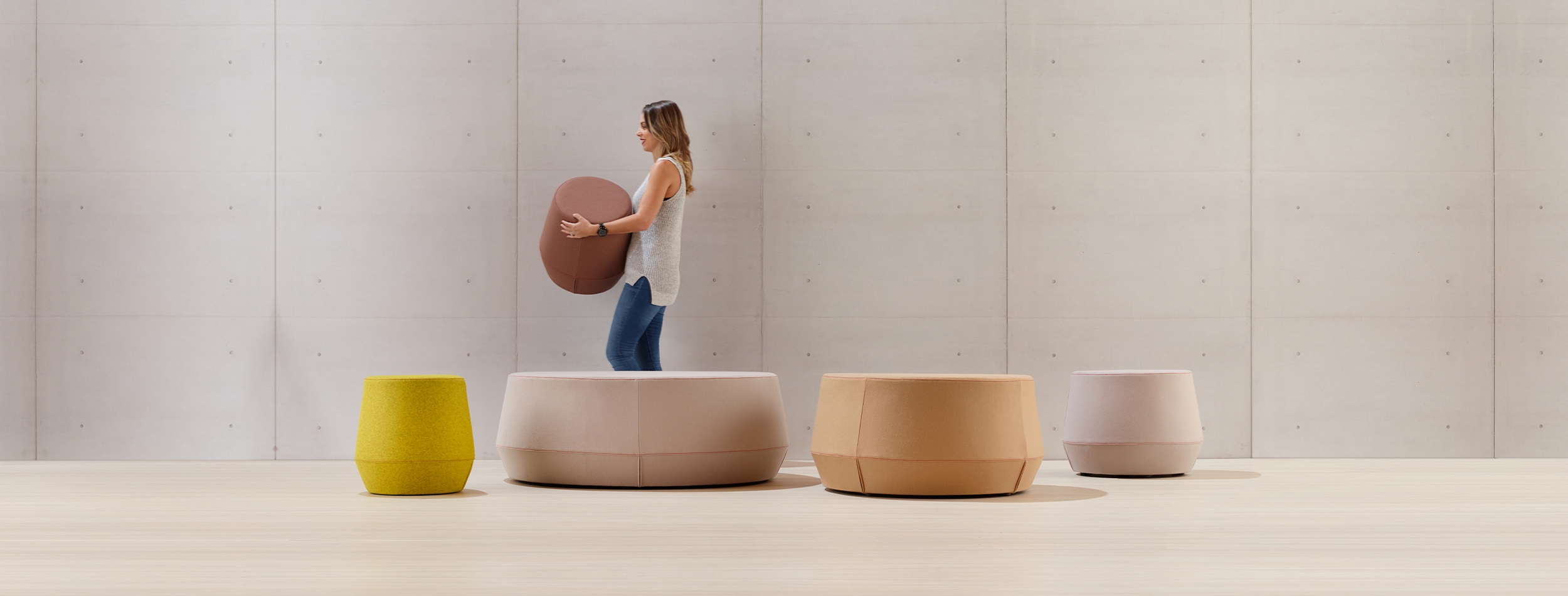 indoors, interior design, furniture, person, architecture, building, wall, wristwatch