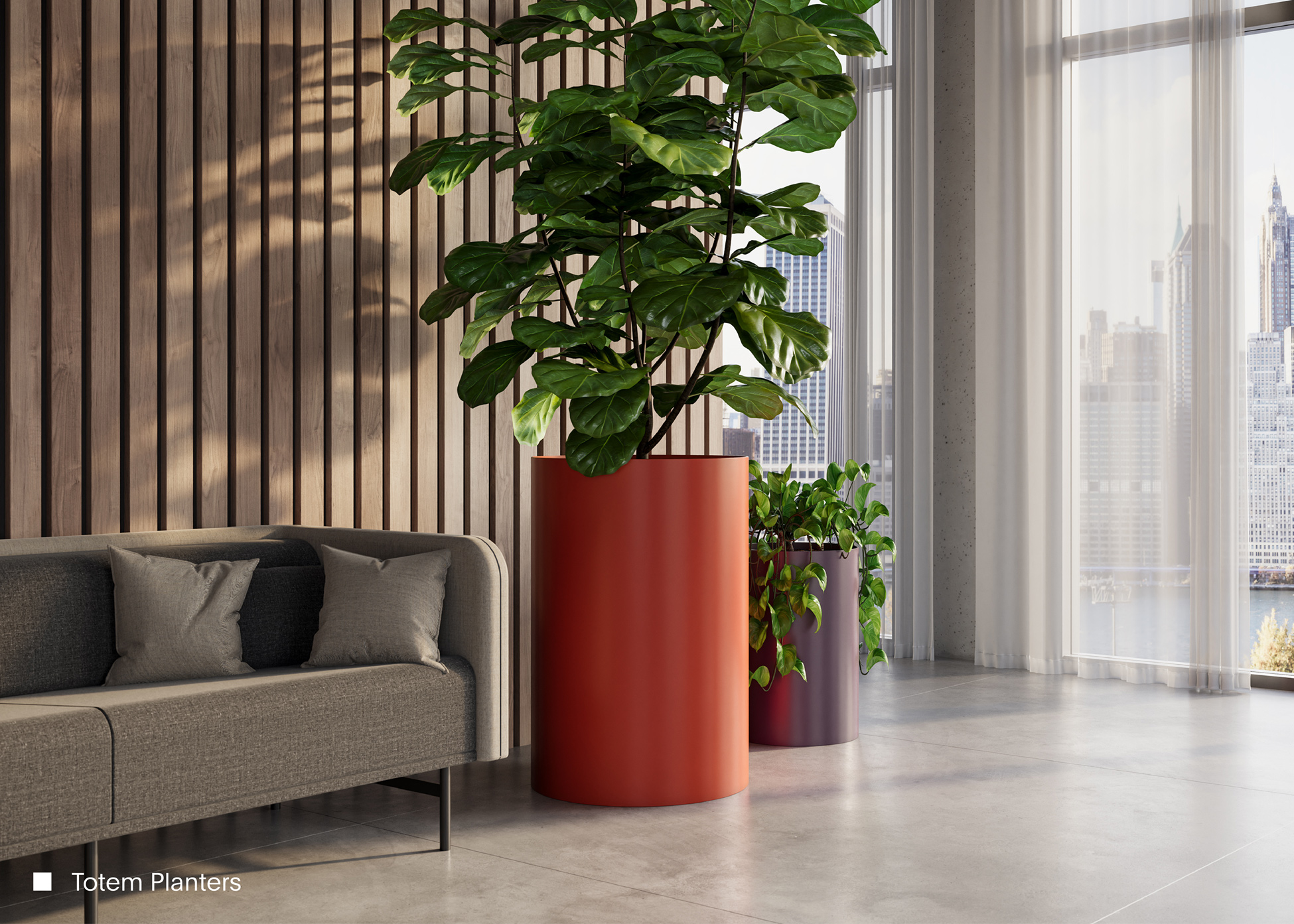 jar, plant, planter, potted plant, pottery, vase, indoors, interior design, couch, floor